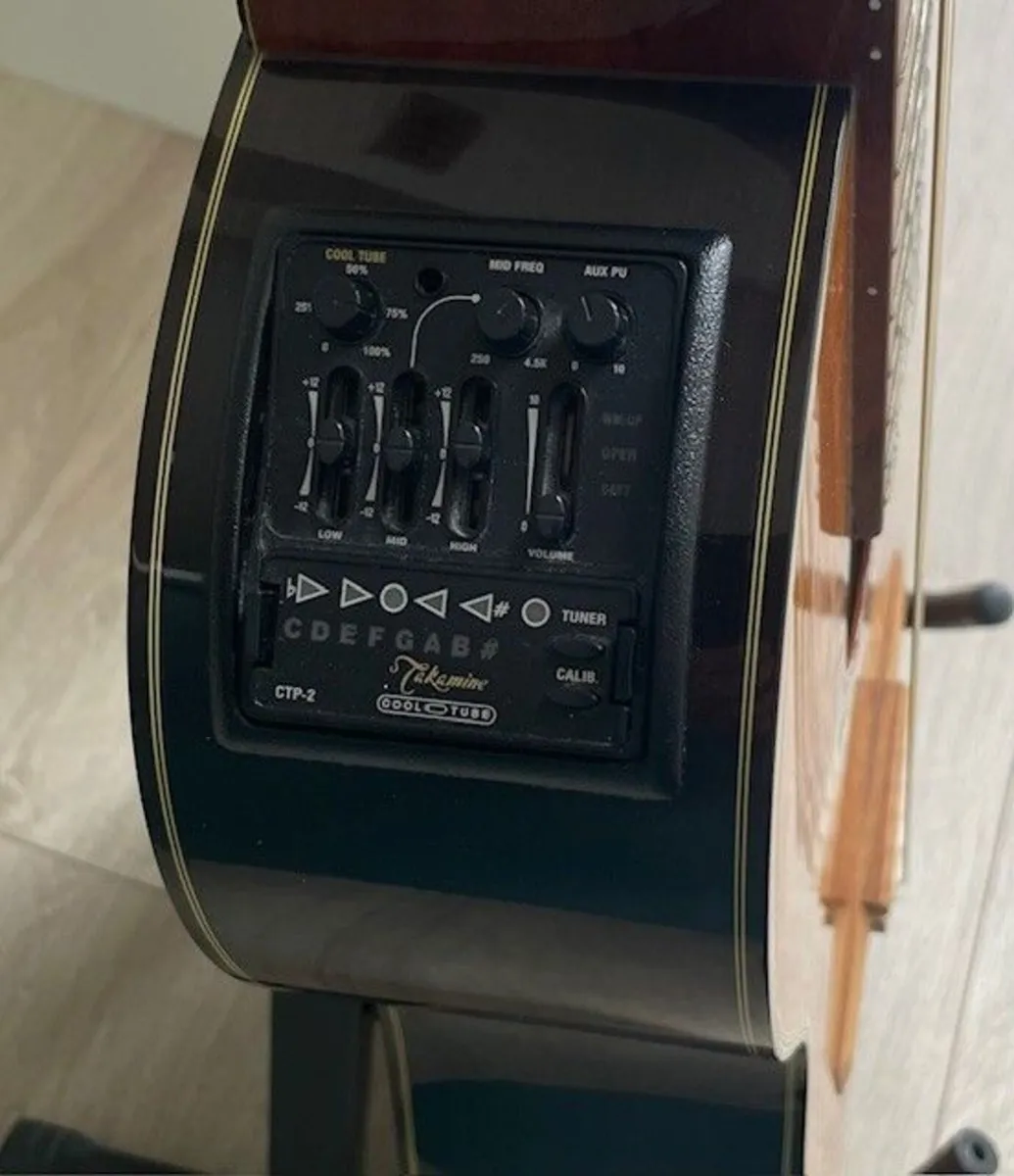 Takamine EC132SC  Actoustic w/ Hard Case - Image 3
