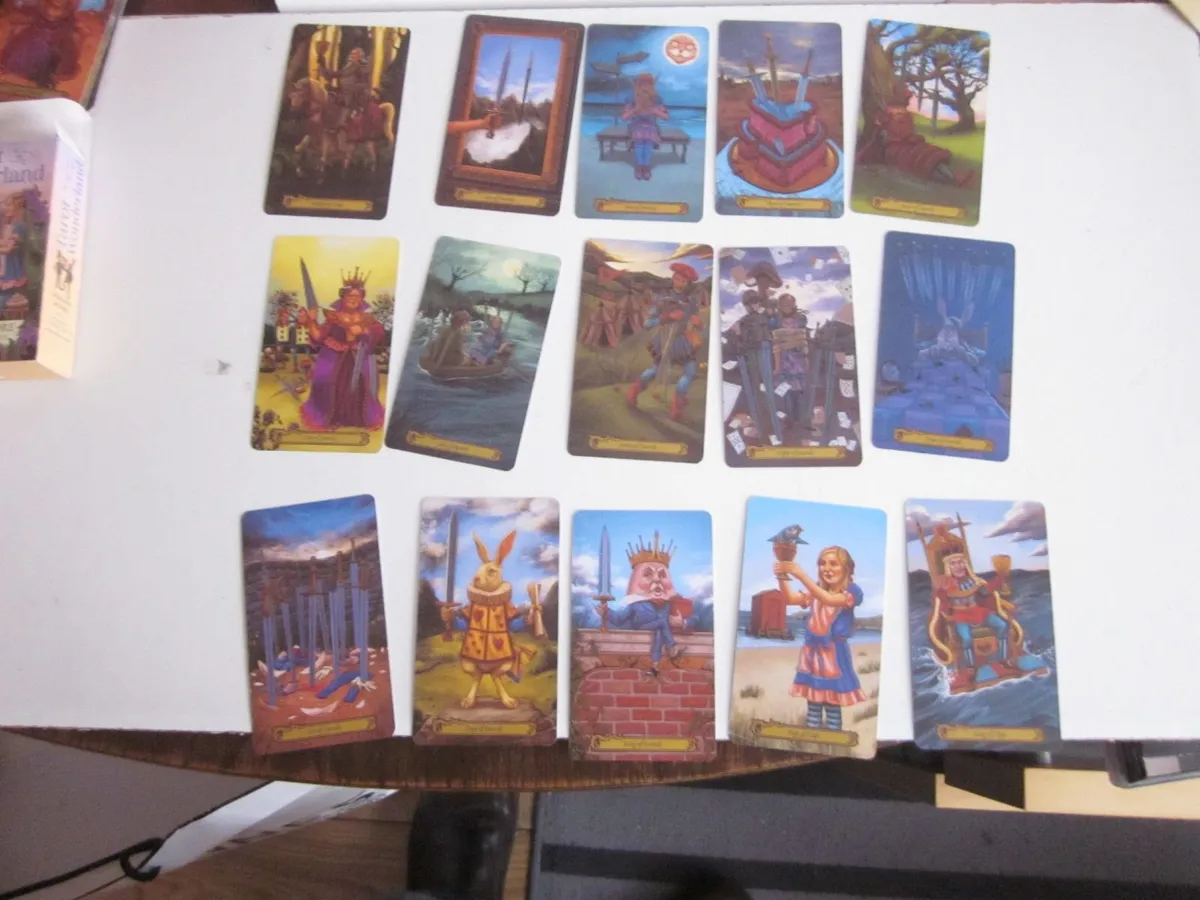 Tarot Cards In Wonderland by Barbara Moore - Image 4