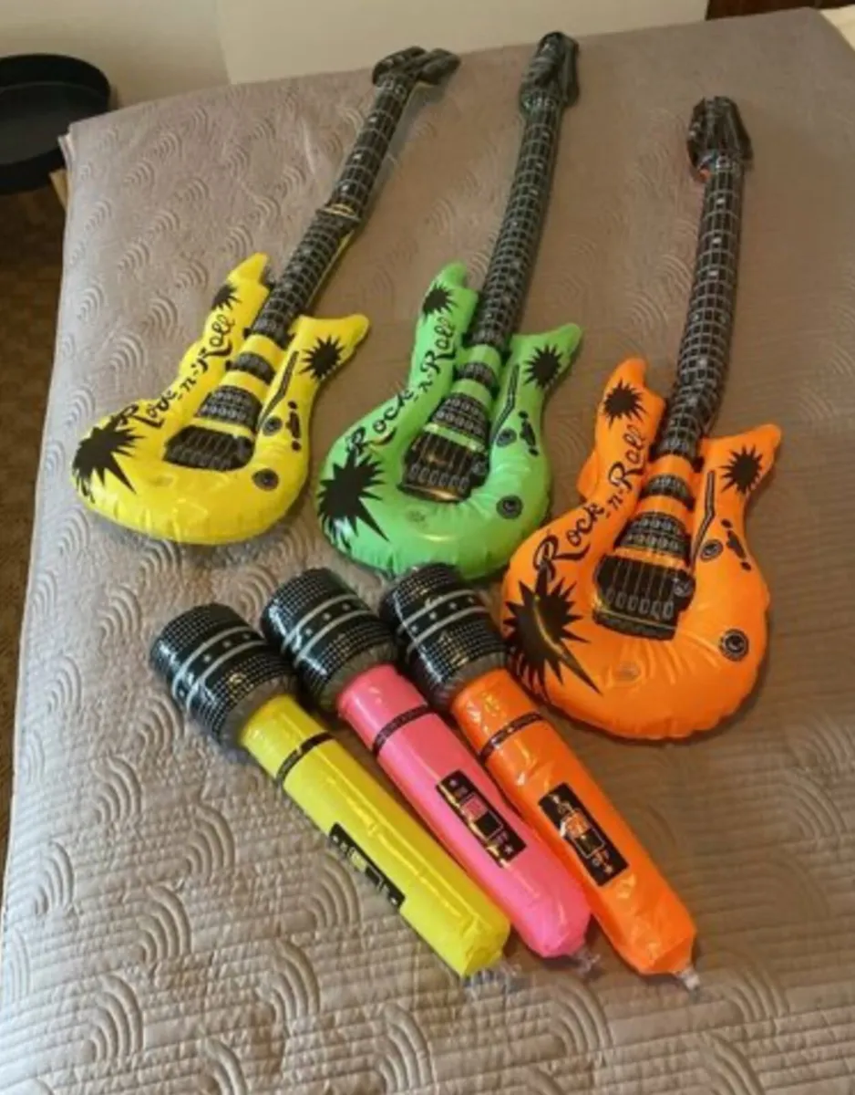 Inflatable Guitars and Microphones