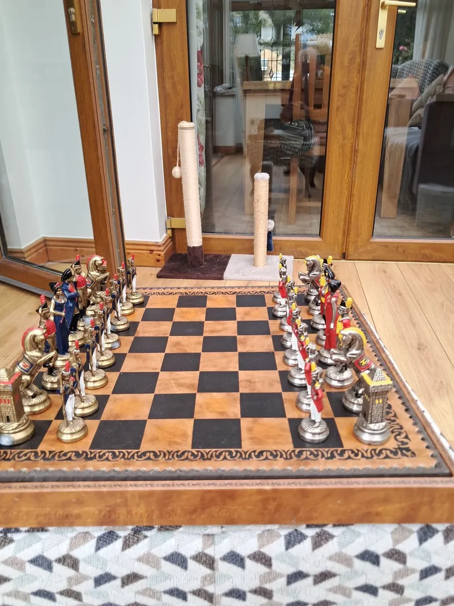 Chess and backgammon set. - Image 2
