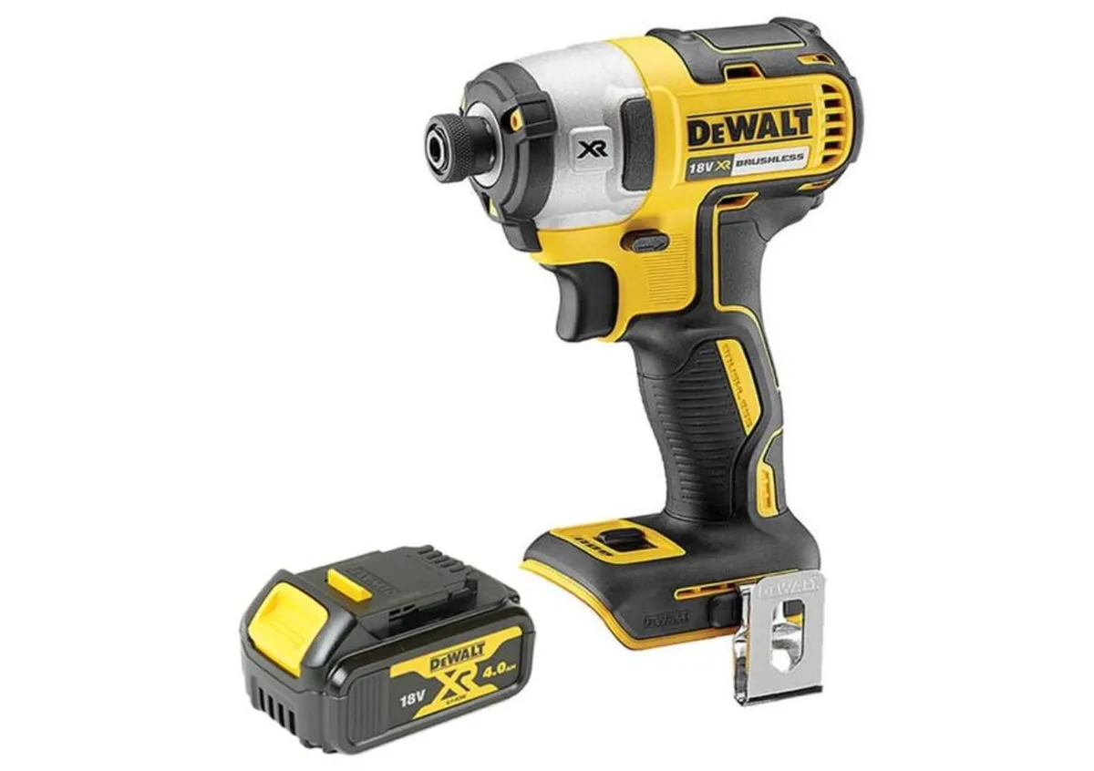 DeWalt DCF887 18V XR Impact Driver & 4Ah Battery