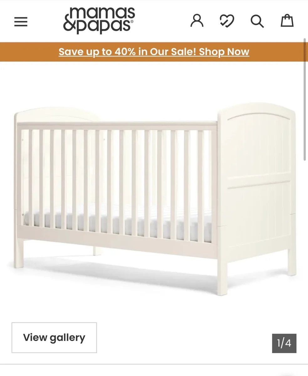 Mamas & Papas Cot Bed - Image 3