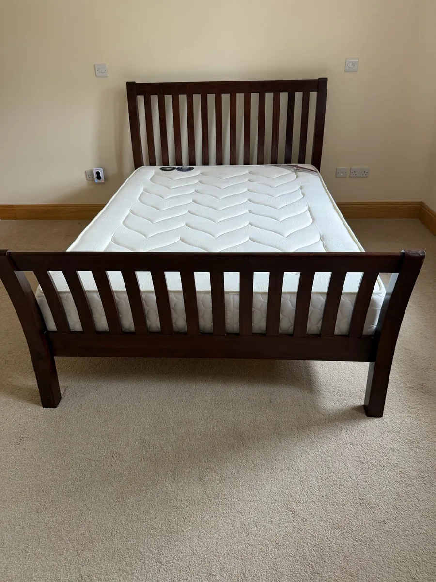 Double Bed & Mattress - Image 2