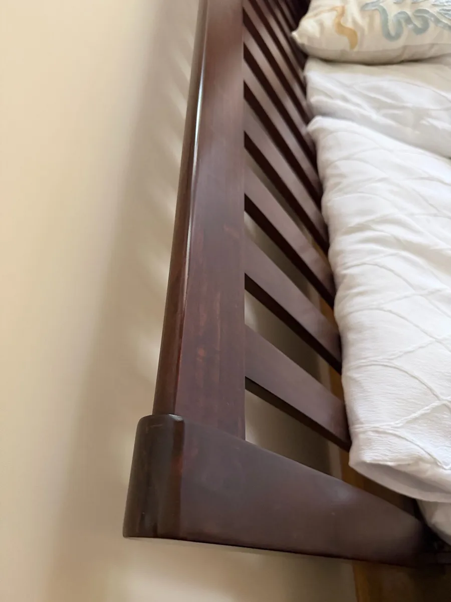 Double Bed & Mattress - Image 3