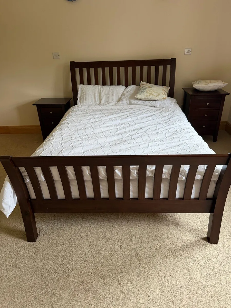 Double Bed & Mattress - Image 4