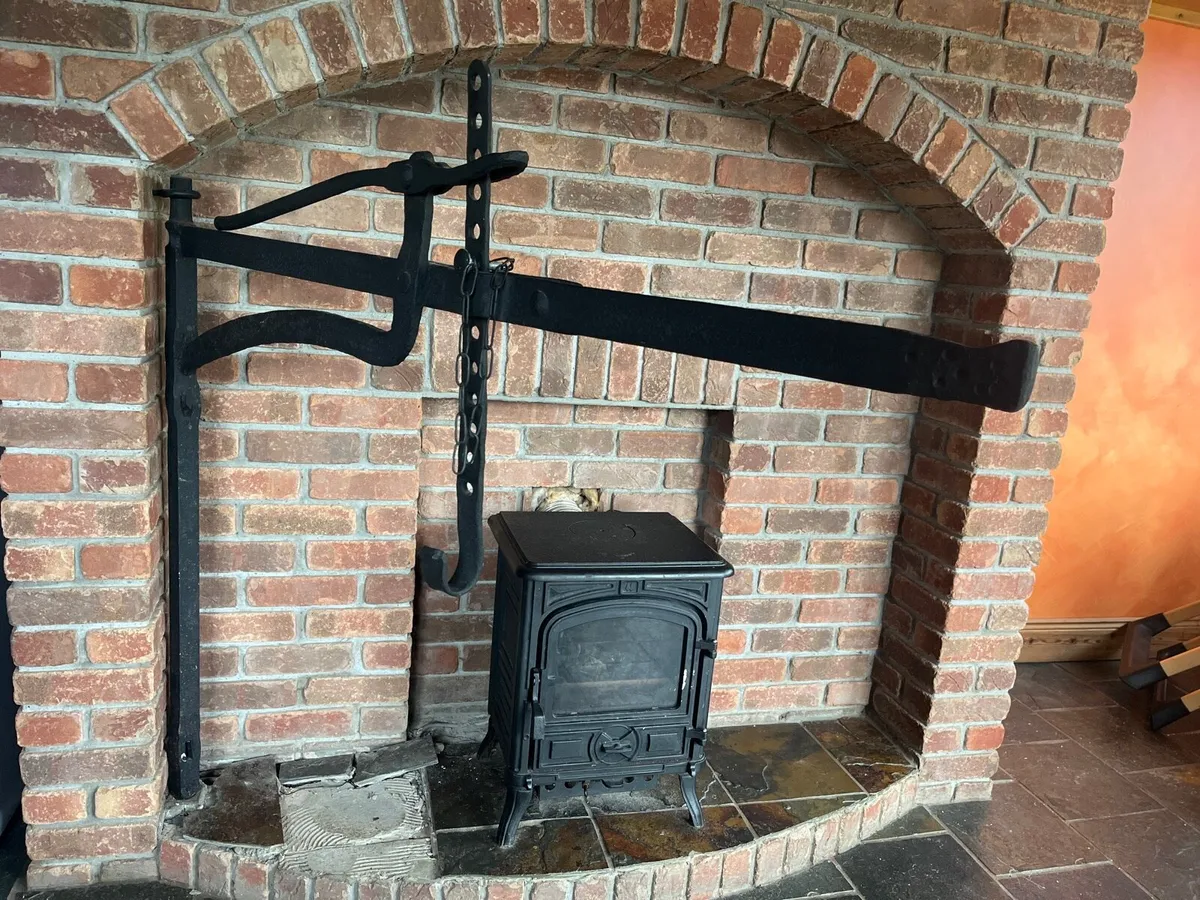 Fireplace swivel arm crane - Image 2