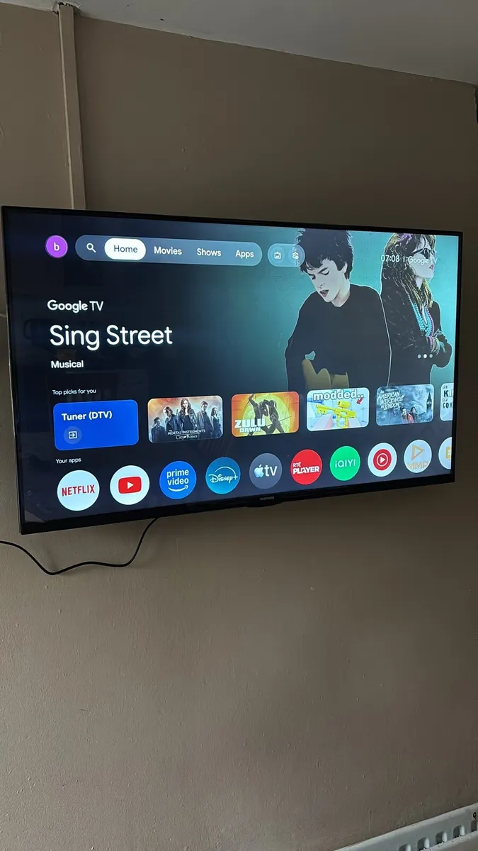 43” smart tv