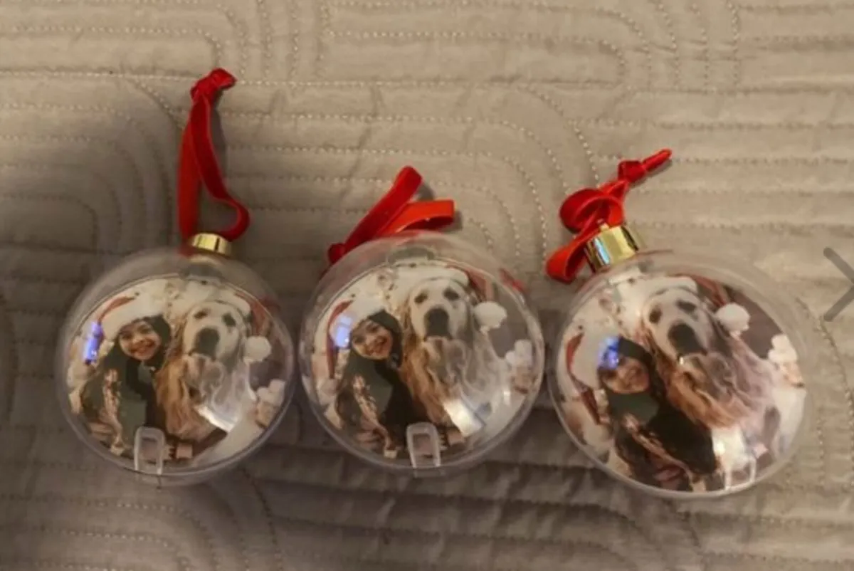 Photo Christmas Tree Globe - Image 1