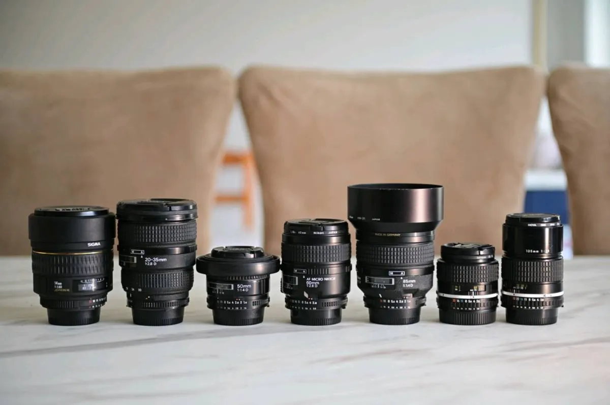 Nikon lenses - Image 1