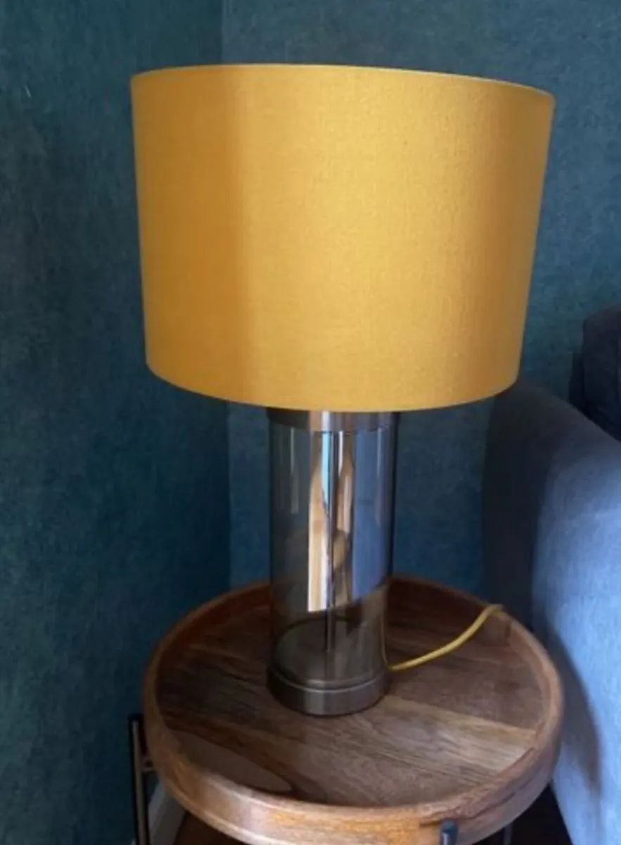 Lamp - Satin Nickel/Ochre- Woodies - Image 2