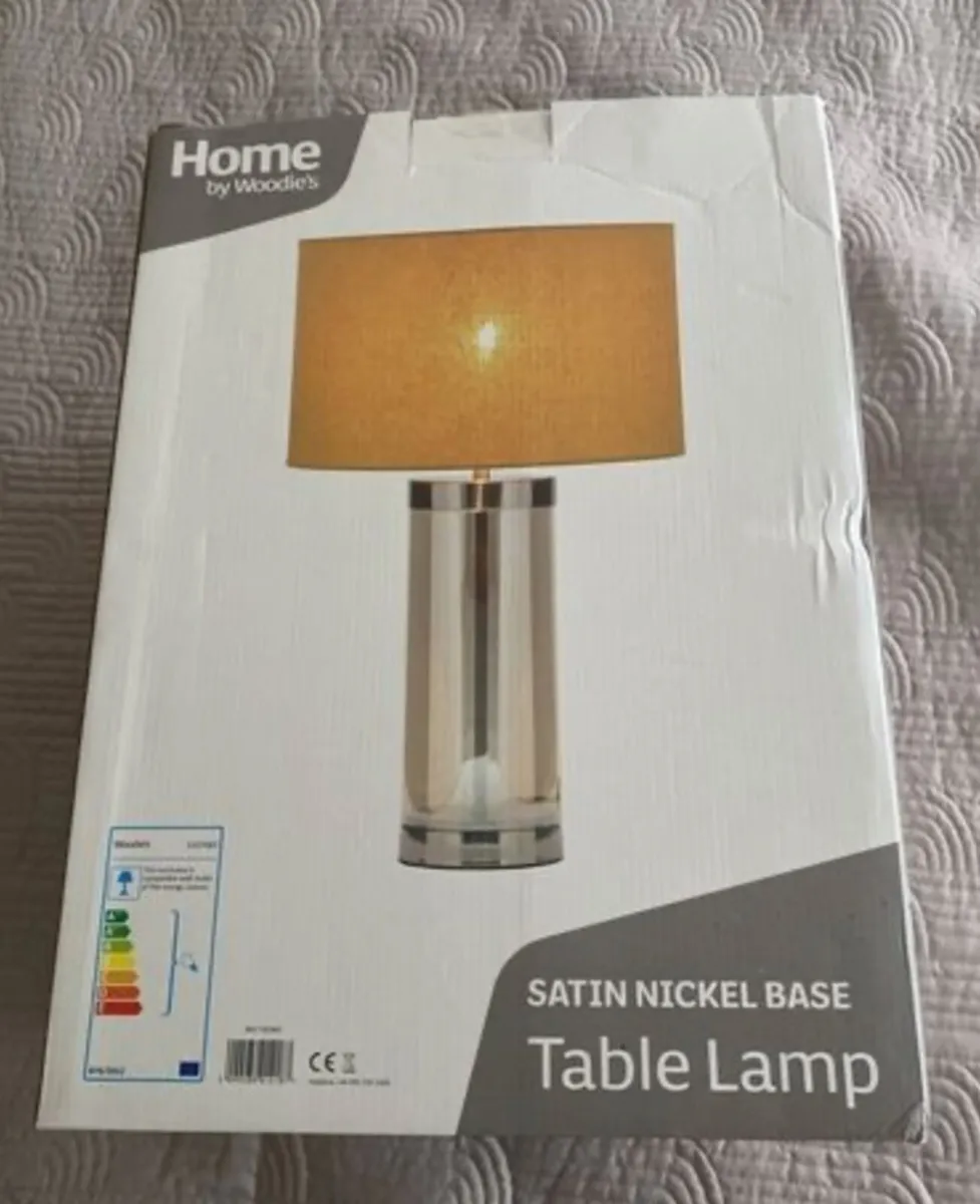 Lamp - Satin Nickel/Ochre- Woodies - Image 4