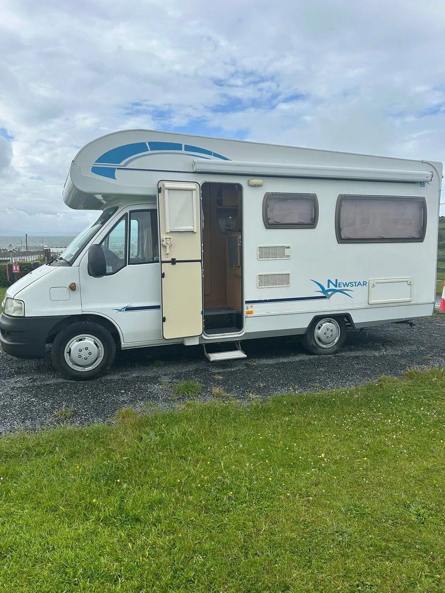 Fiat lunar  4berth  for sale.  2004 ... taxed 1yr - Image 1