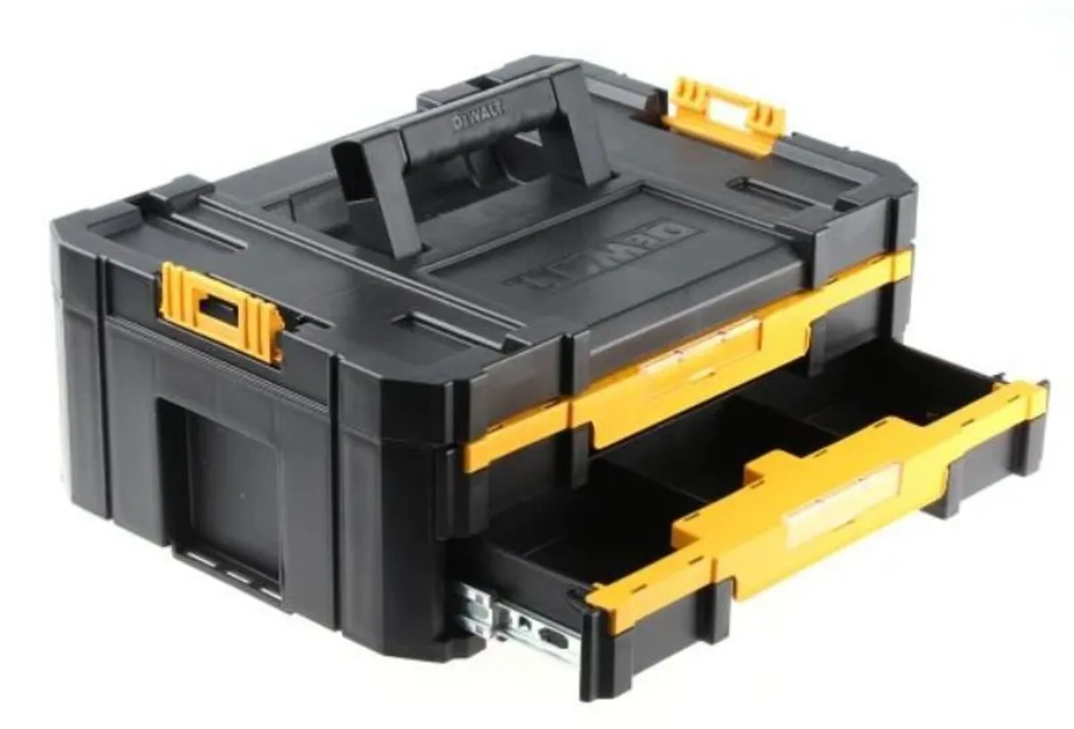 T-Stak IV Tool Storage Box with 2 Shallow Drawers - Image 2
