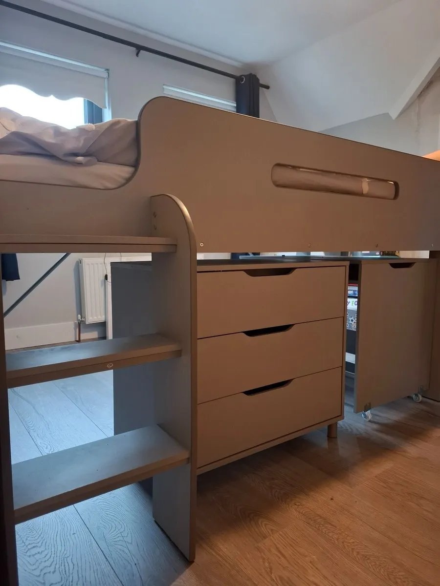 Grey kids cabin bed - Image 1