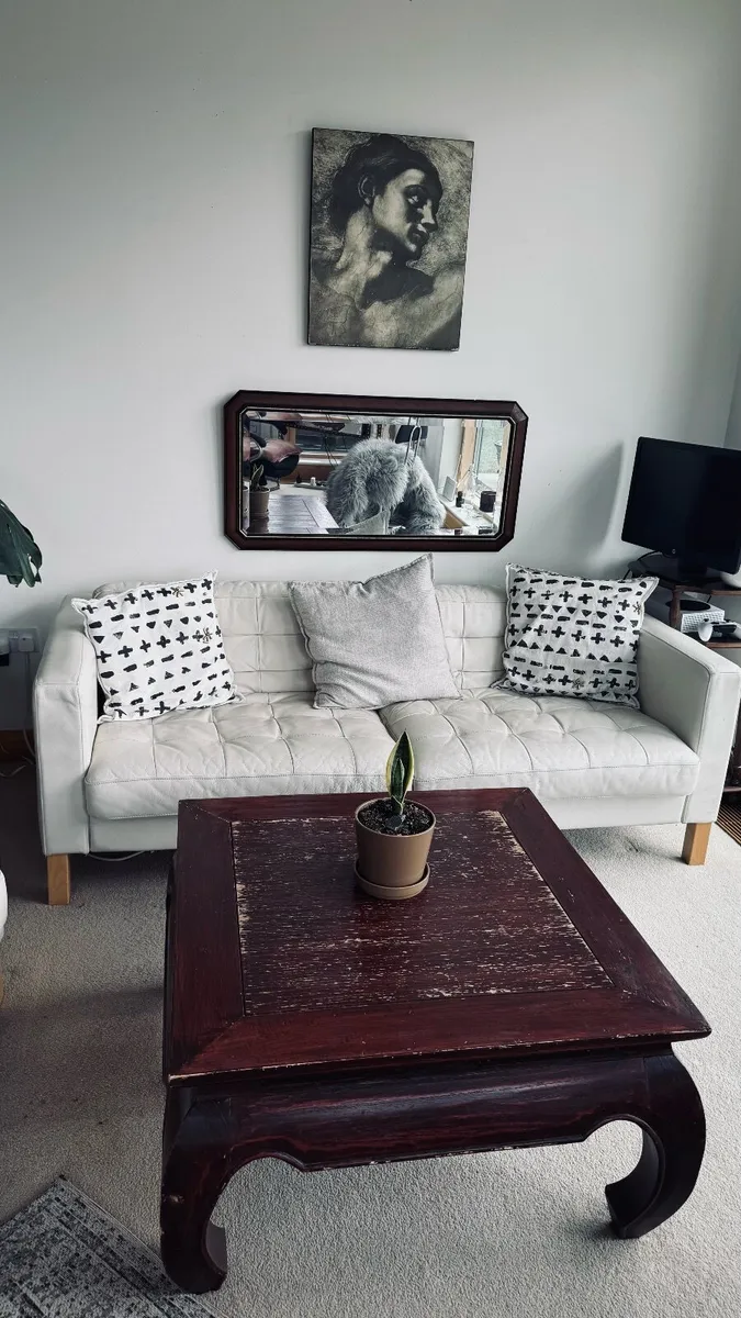 Leather Sofa + Armchair Set - Image 4