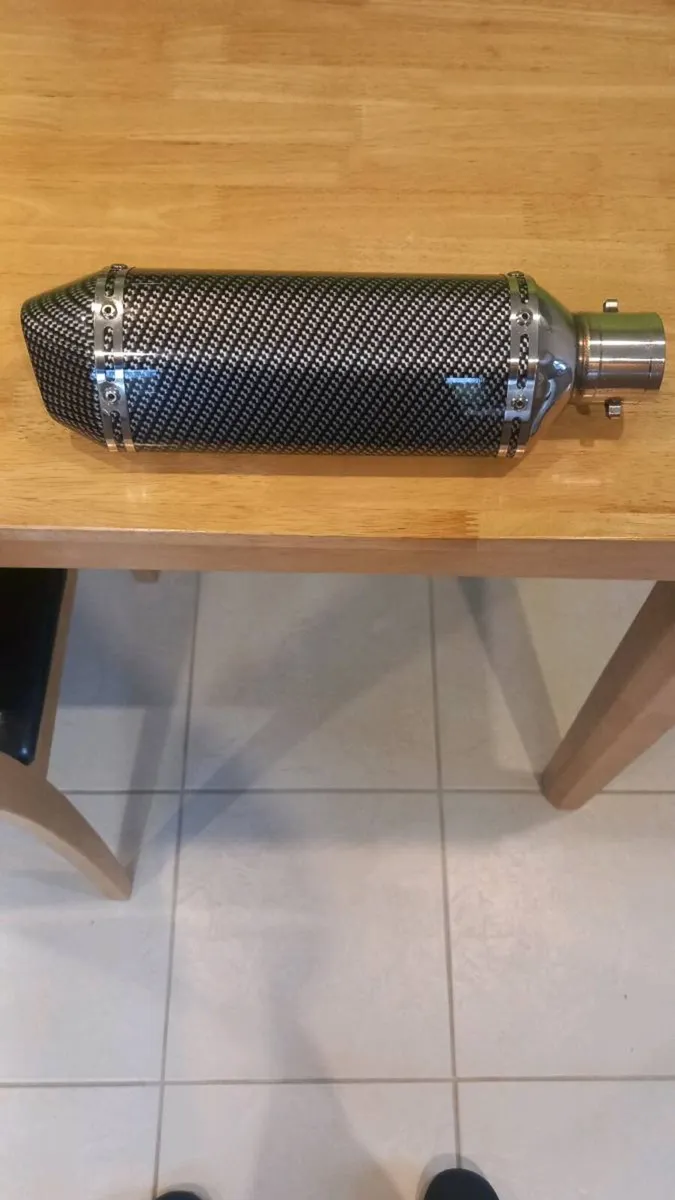 Motorcycle Exhaust End Can - Image 1