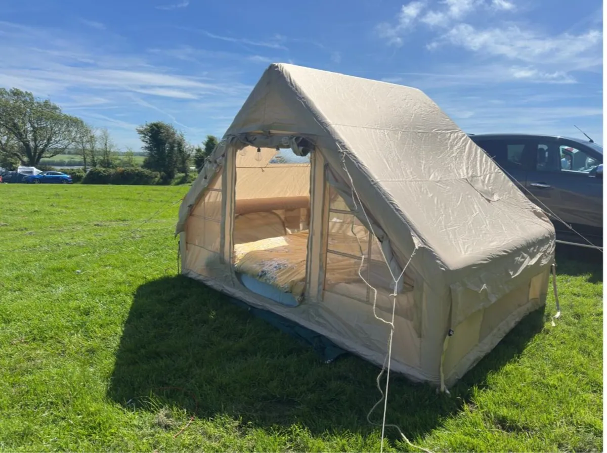 Inflatable Tent and Starter Kit - Image 1