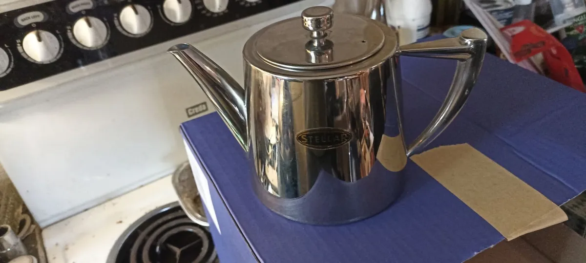 Stellar Stainless Steel Teapot - Image 1