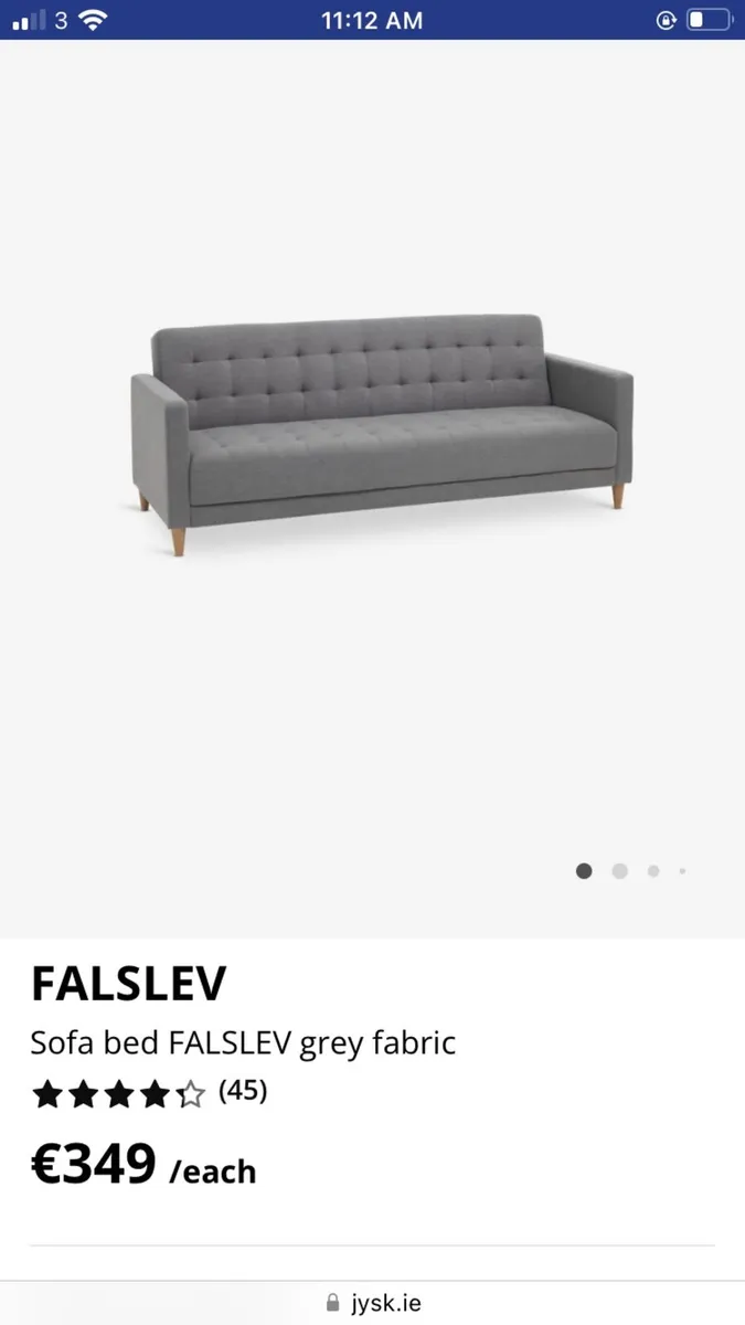 Sofa bed - Image 3