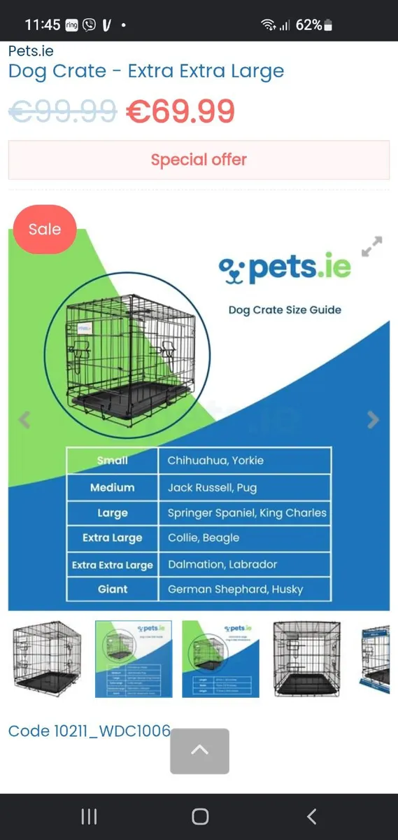 Dog crate - Image 1
