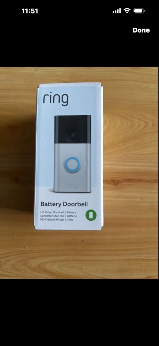Ring Video doorbell battery - Image 1