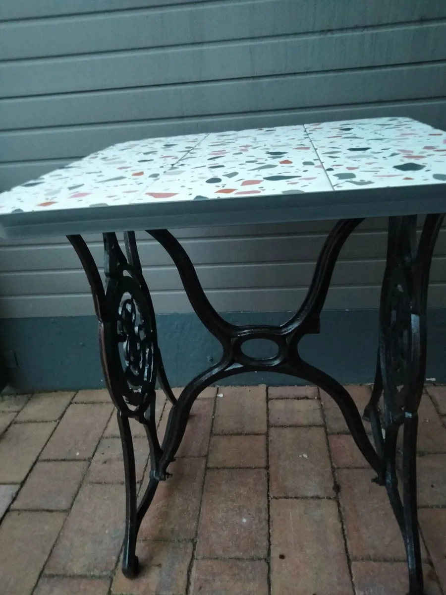 Singer Patio Garden Table - Image 4