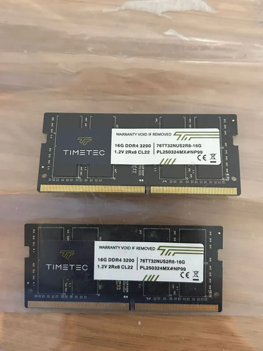Timetec 2x16gb Ram Ddr4 3200 So-dimm