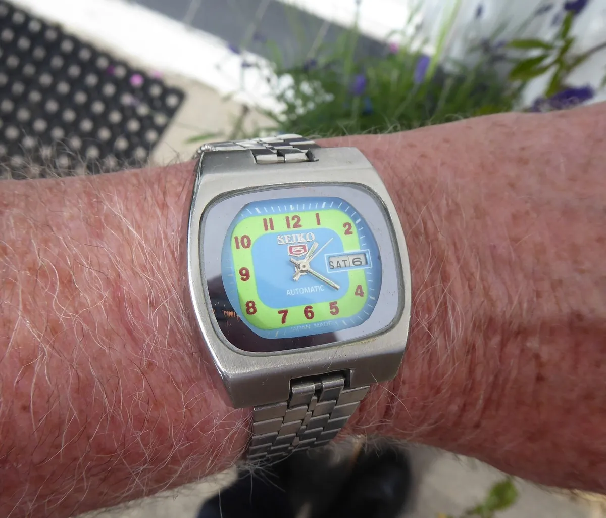 Vintage seiko 5 automatic watch good running order - Image 1