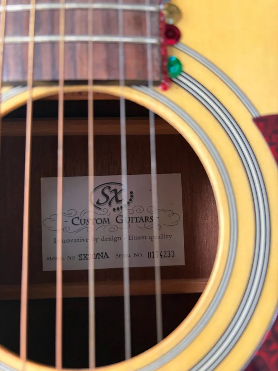 Guitar and bag for sale - Image 3