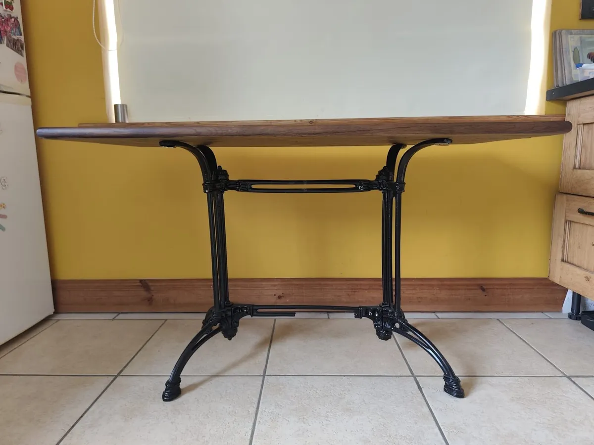 Dining table and 2 chairs - Image 4