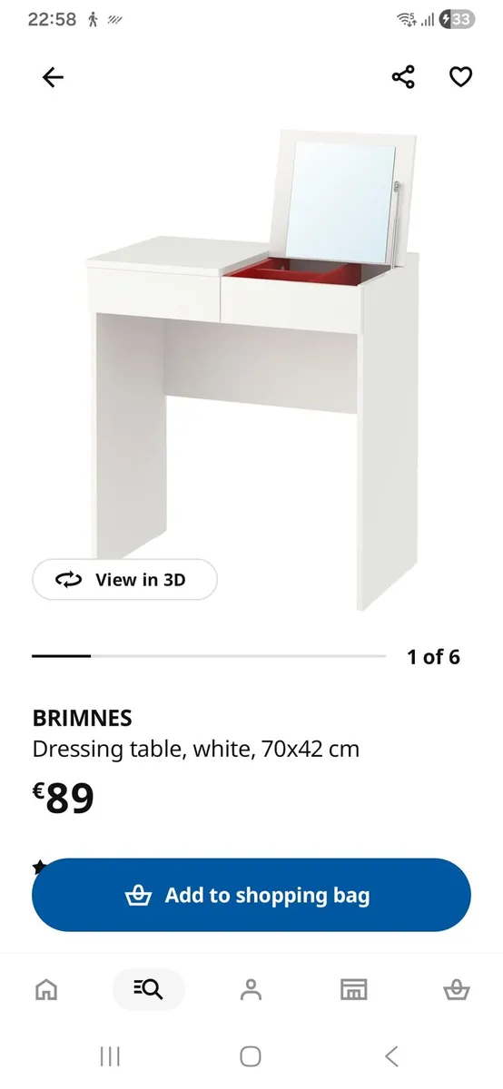 Ikea dressing table - Image 1