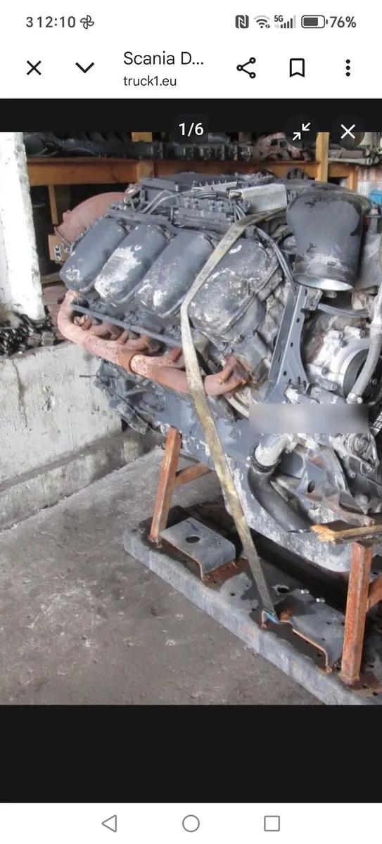 Scania v8 engine
