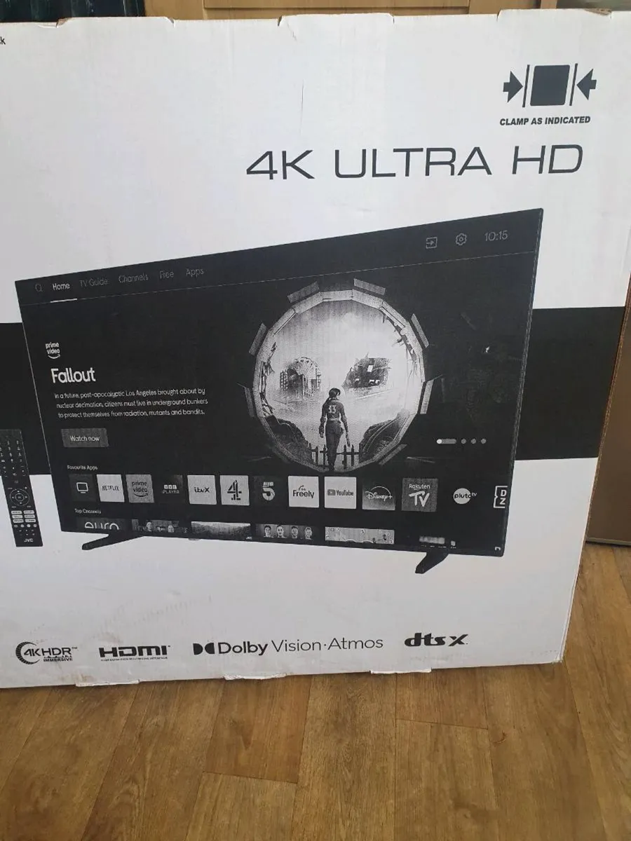 Jvc titan.os 4k ultra.hd 55 inch in box never open - Image 4