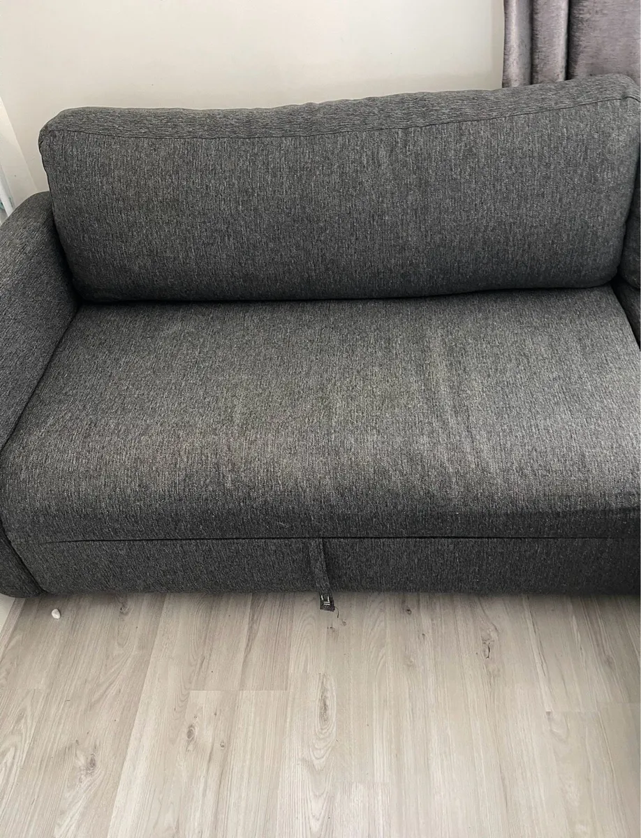 Jysk sofa bed Jetsmark grey - Image 3