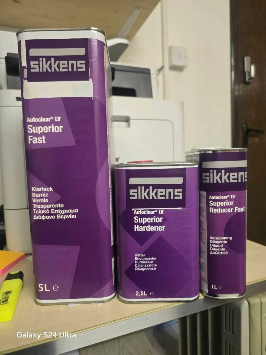 Standox  and SIKKENS clear coat for sale - Image 3