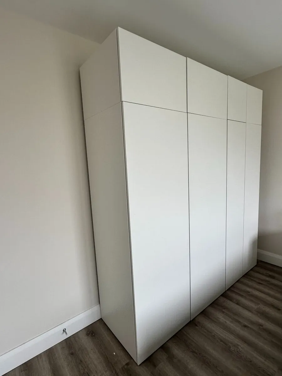 Wardrobe with 8 doors, 200x57x221cm - Image 2