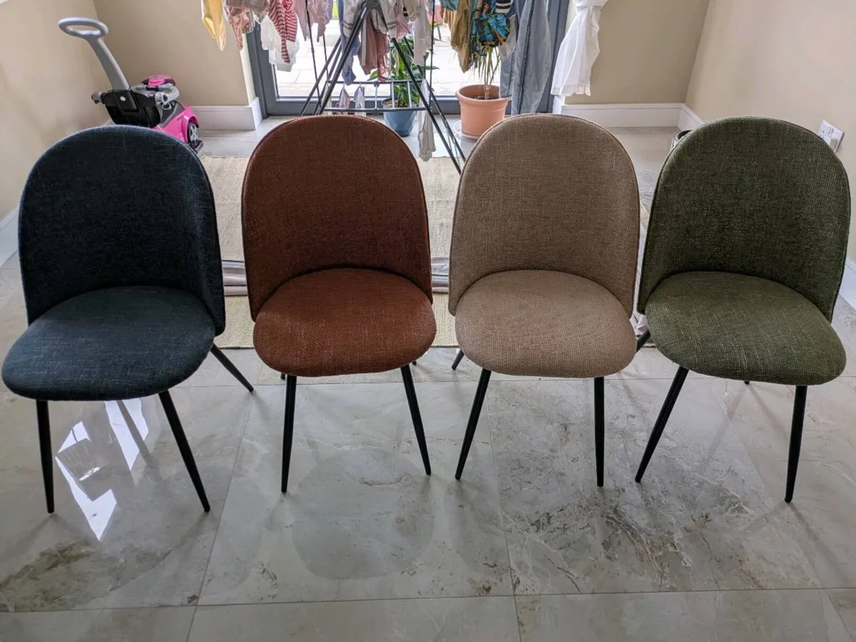 Fabric chairs - Image 1