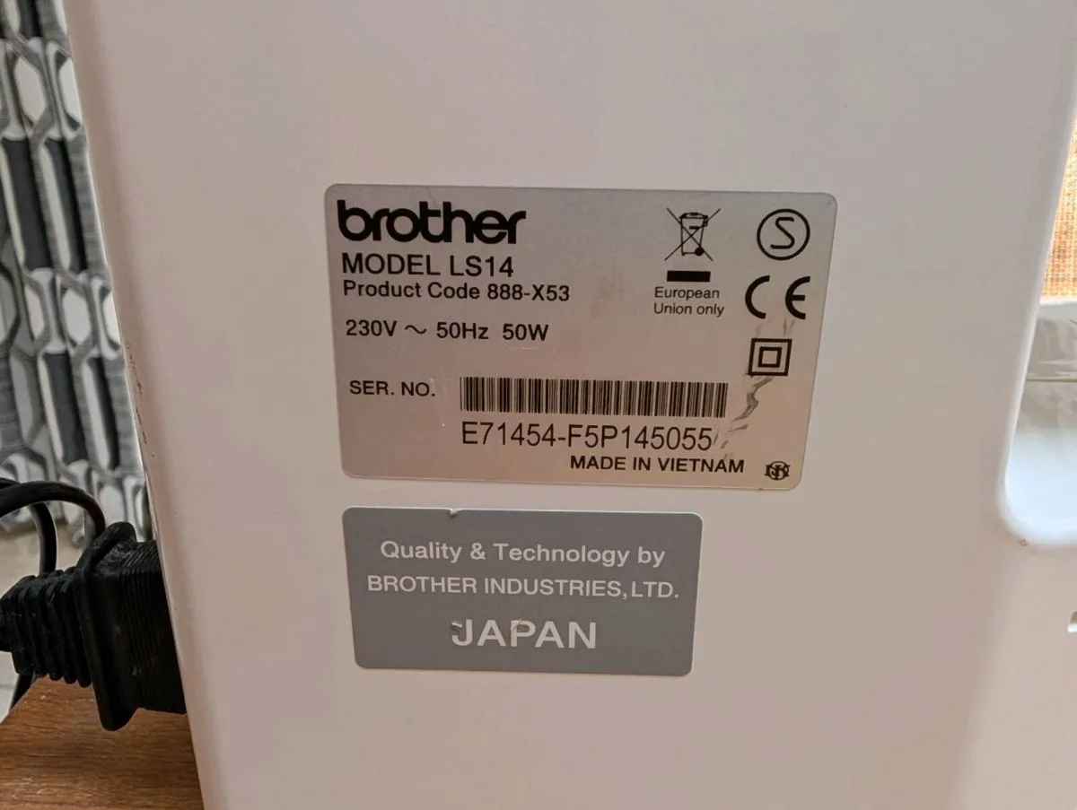 Brother Sewing machine - Image 4