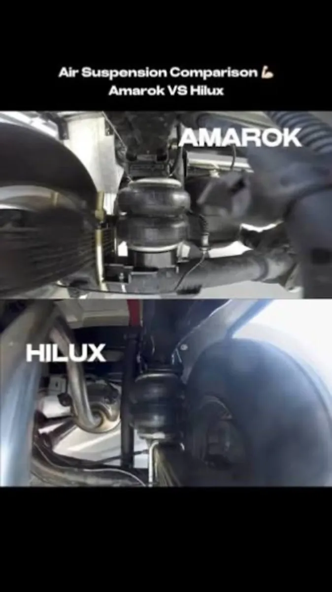 VW Amarok / Hilux Rear Axle Air Suspension Kit - Image 1