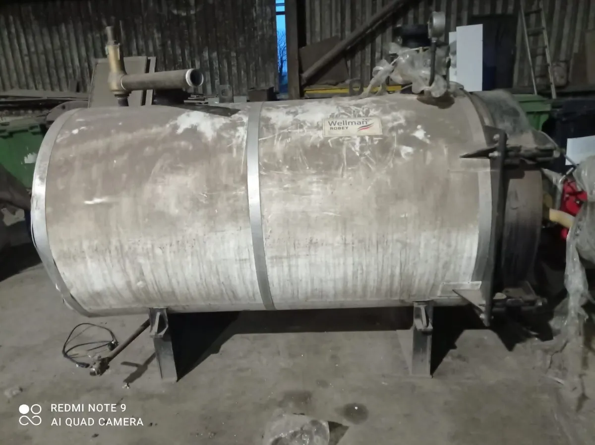 Wellman Robey Steam Boiler with Nu-way Burner - Image 2