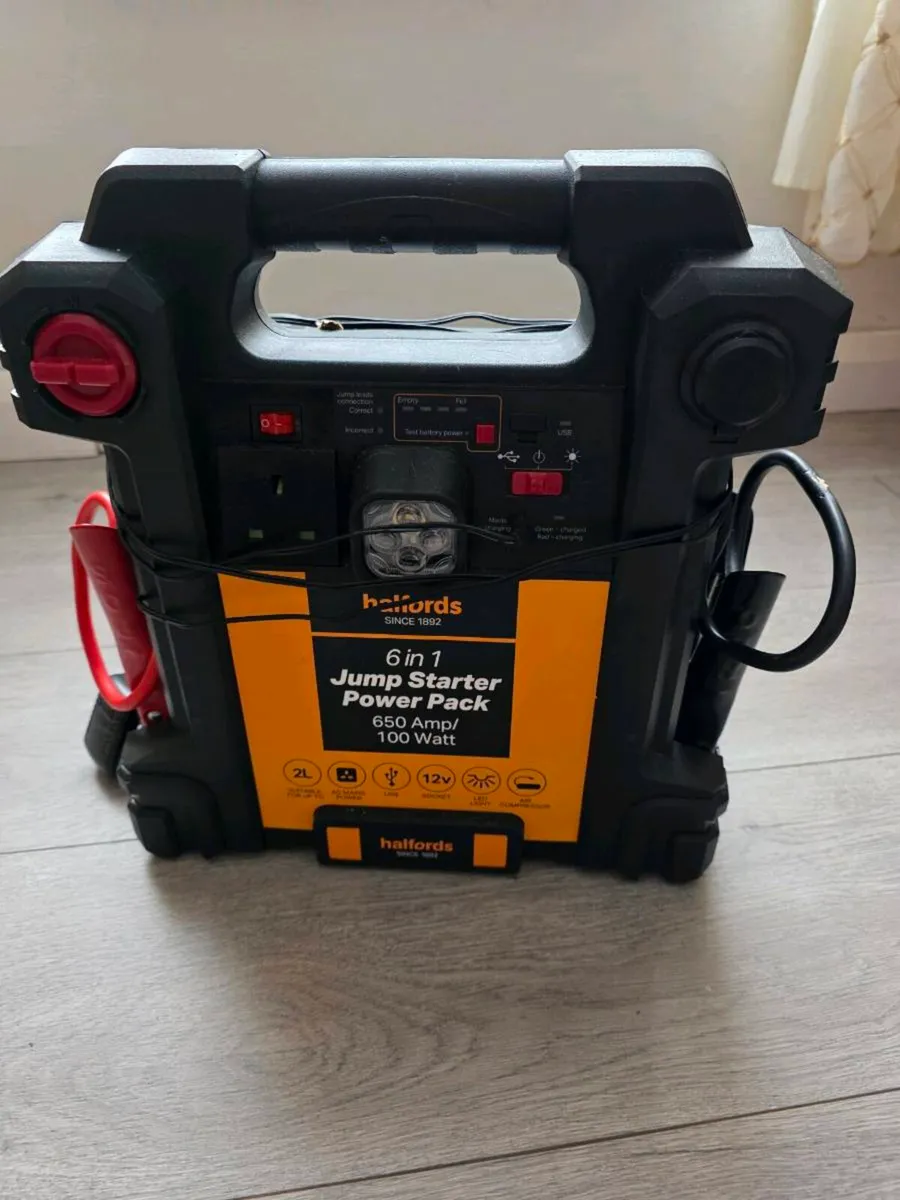 6 in1 Jump Starter Power Pack - Image 2