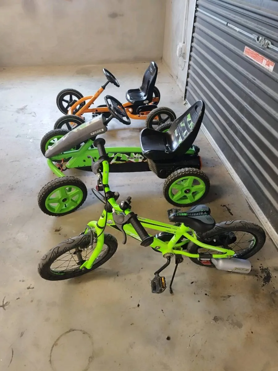 Go karts and bike - Image 3