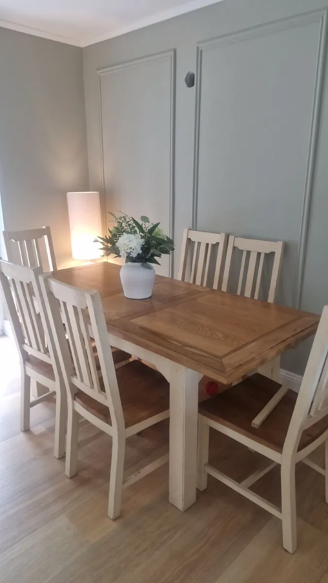 Kitchen Table &  6 Chairs - Image 1