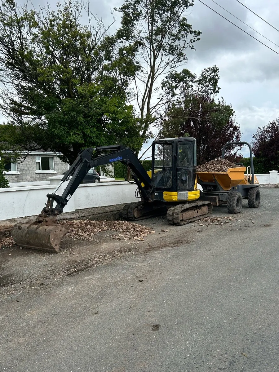 Digger and driver for hire cork - Image 1