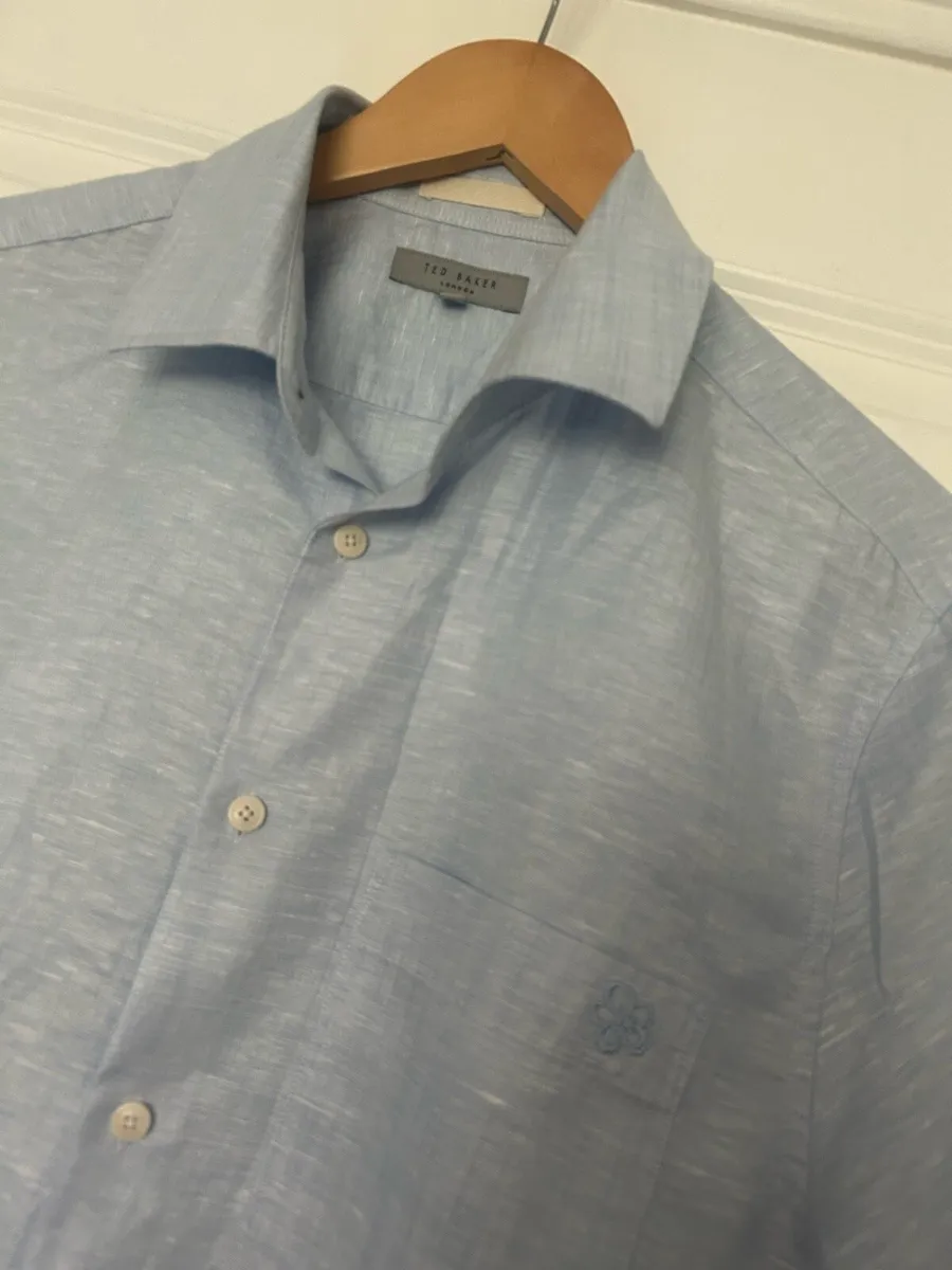 Ted Baker linen mix shirt - Image 2