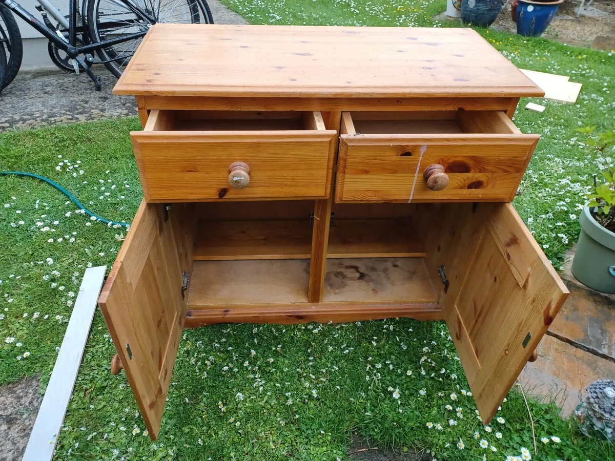 Pine Kitchen side board - Image 2