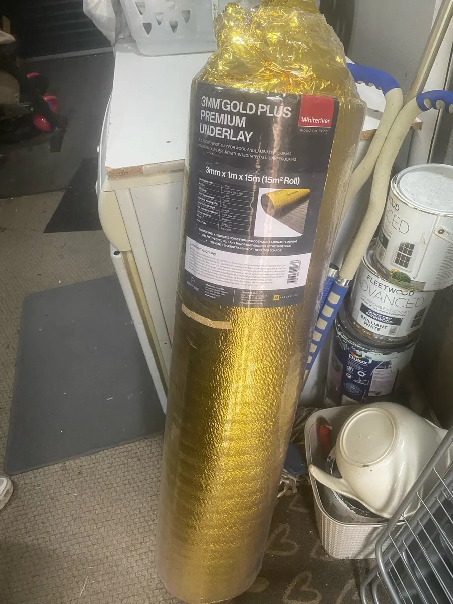 Wood floor underlay