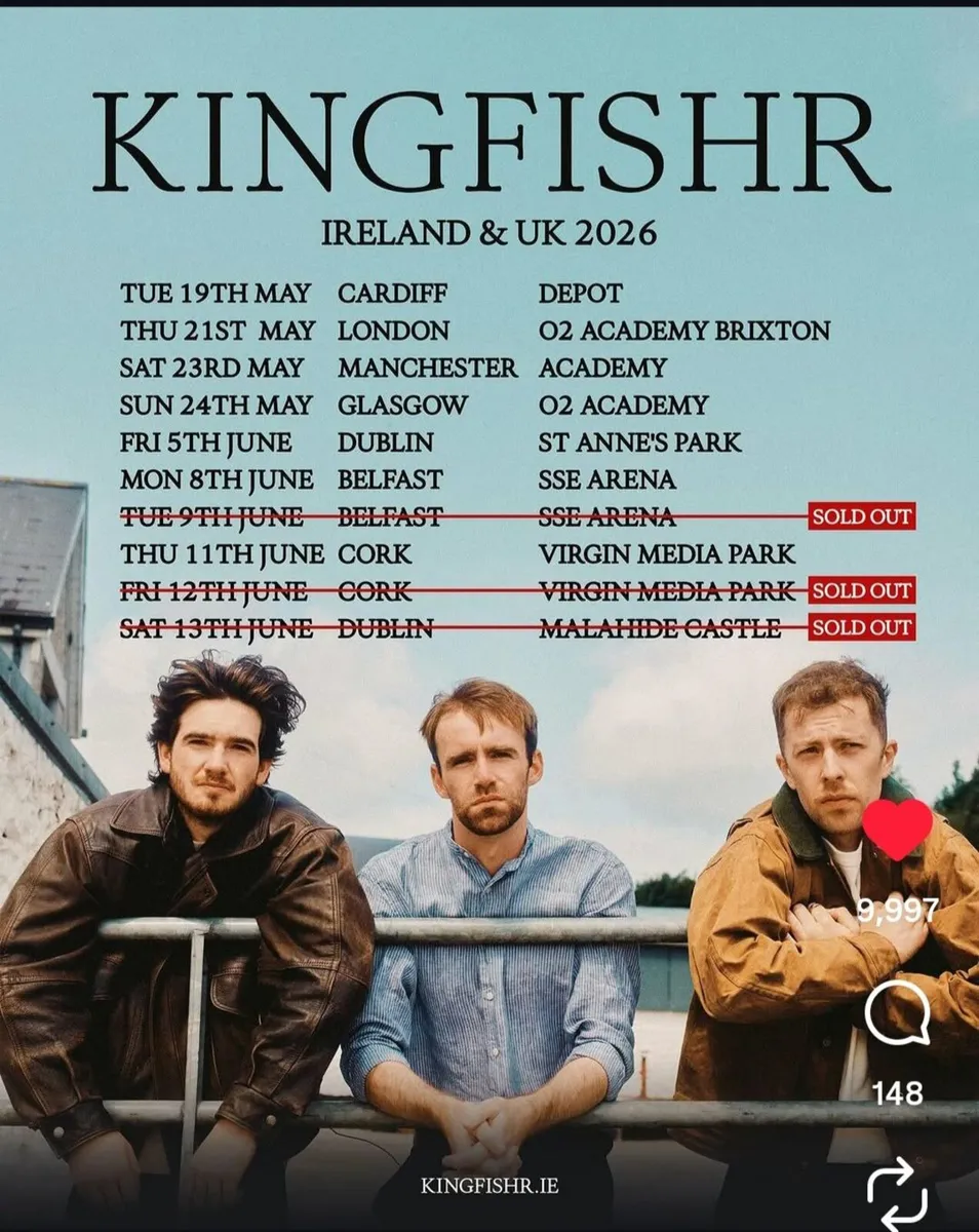 2 Tickets for Kingfishr