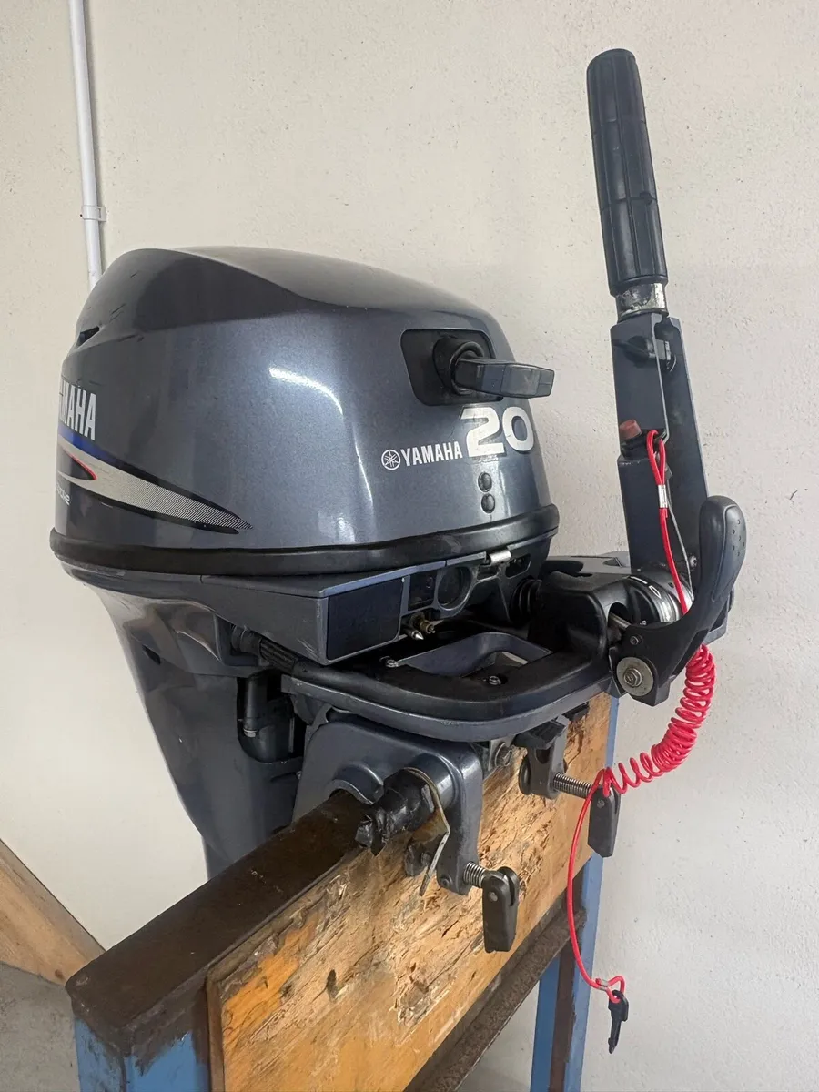 Yamaha 20hp outboard - Image 3