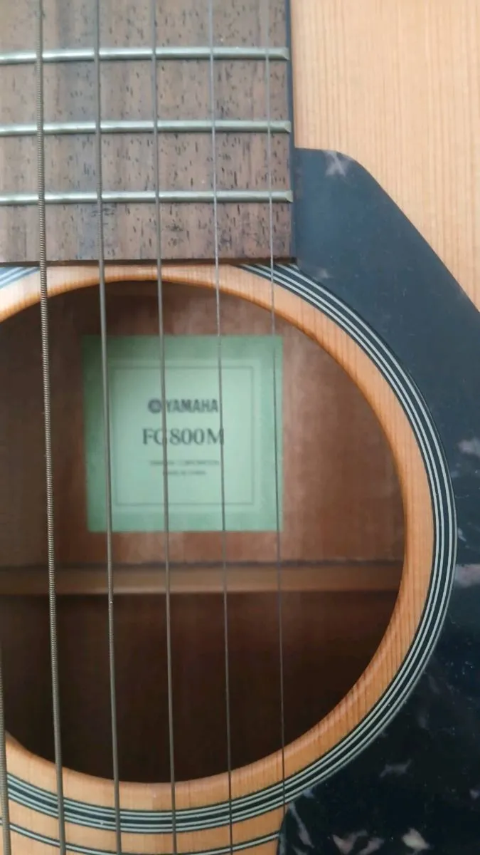 Yamaha FG800M Guitar - Image 3